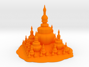 Pagoda in Orange Smooth Versatile Plastic