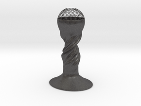 Vase 1339Gr in Dark Gray PA12 Glass Beads