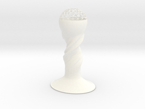 Vase 1339Gr in White Smooth Versatile Plastic