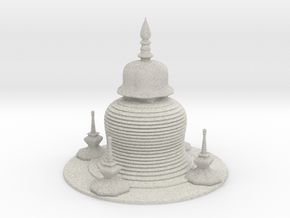 Pagoda in Natural Full Color Sandstone