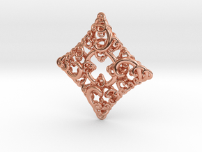 Ko4 pendant in Polished Copper