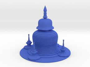 Pagoda in Blue Smooth Versatile Plastic