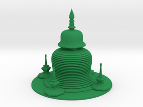 Pagoda in Green Smooth Versatile Plastic