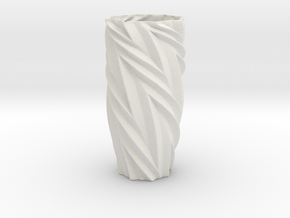 Vase 172532d Redux in White Natural TPE (SLS)