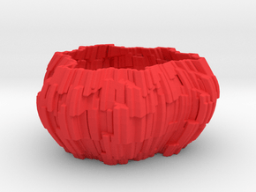 Bowl 2236 in Red Smooth Versatile Plastic