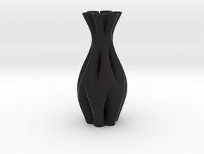 Vase HLX1932 in Black Smooth PA12