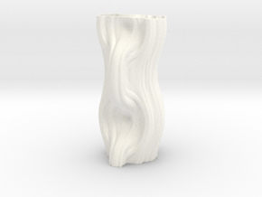 Vase 7144m in White Smooth Versatile Plastic