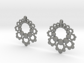 D Apo. Earrings in Gray PA12