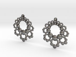 D Apo. Earrings in Processed Stainless Steel 316L (BJT)