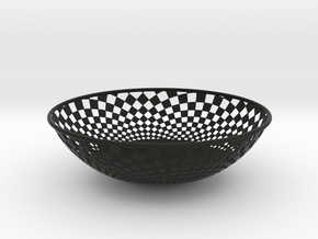 Bowl 1409B in Black Smooth Versatile Plastic