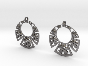 1924 Earrings  in Processed Stainless Steel 316L (BJT)