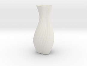 Hips Vase in White Natural TPE (SLS)