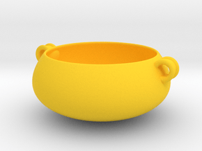 STN Bowl (Downloadable) in Yellow Smooth Versatile Plastic
