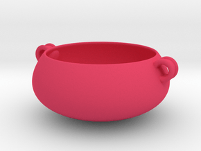 STN Bowl (Downloadable) in Pink Smooth Versatile Plastic