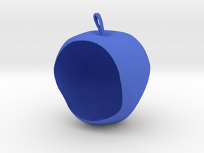 Apple Birdfeeder in Blue Smooth Versatile Plastic