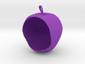 Apple Birdfeeder in Purple Smooth Versatile Plastic