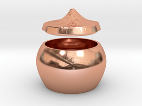 Cajita Fuji in Polished Copper