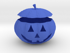 Little Pumpkin in Blue Smooth Versatile Plastic
