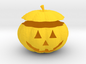 Little Pumpkin in Yellow Smooth Versatile Plastic