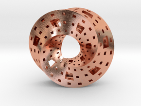 Menger Mobius  in Natural Copper