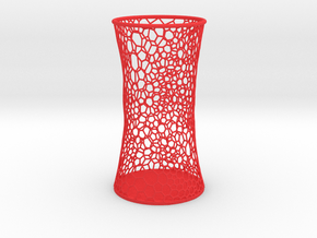 Voronoi Penholder in Red Smooth Versatile Plastic