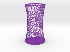 Voronoi Penholder in Purple Smooth Versatile Plastic