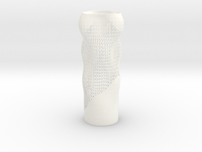 Vase 18821v in White Smooth Versatile Plastic