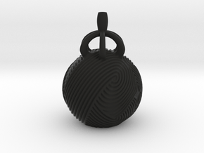 Vase 2112 in Black Smooth Versatile Plastic