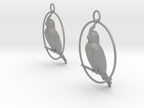 Cockatiel Earrings in Accura Xtreme