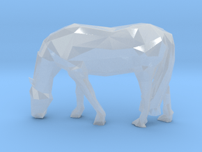 Low Poly Grazing Horse in Accura 60