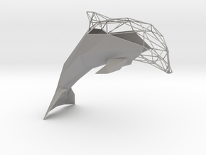 Semiwire Low Poly Dolphin in Accura Xtreme