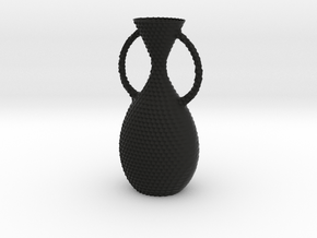 Vase 0621150918 in Black Smooth Versatile Plastic