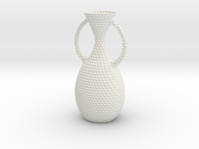 Vase 0621150918 in White Natural TPE (SLS)