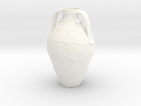 Vase AM1212 in White Smooth Versatile Plastic