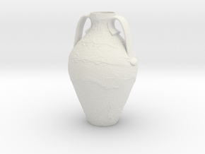 Vase AM1212 in White Natural TPE (SLS)
