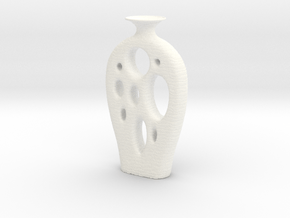 Vase 1317S in White Smooth Versatile Plastic