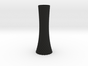 Vase 1004A in Black Smooth PA12