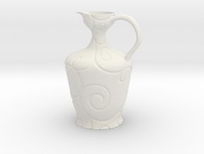 Vase 1830Nv in White Natural Versatile Plastic