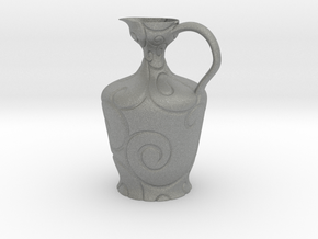 Vase 1830Nv in Gray PA12 Glass Beads