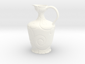 Vase 1830Nv in White Smooth Versatile Plastic