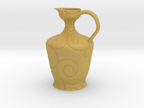 Vase 1830Nv in Tan Fine Detail Plastic