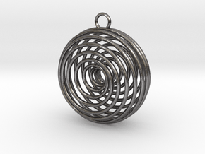 Vortex Pendant in Processed Stainless Steel 17-4PH (BJT)