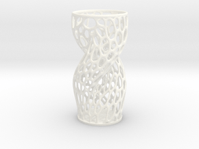 Vase 34221  in White Smooth Versatile Plastic