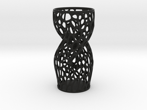 Vase 34221  in Black Smooth Versatile Plastic