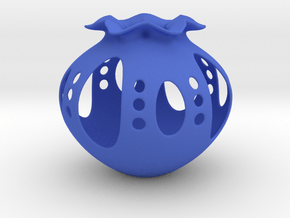 Vase 13233 in Blue Smooth Versatile Plastic