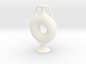 Vase R55 in White Smooth Versatile Plastic
