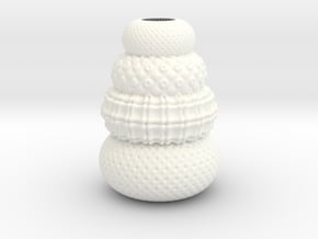 Vase 1106N in White Smooth Versatile Plastic