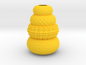Vase 1106N in Yellow Smooth Versatile Plastic