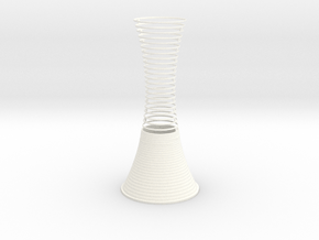 Vase 05144 in White Smooth Versatile Plastic