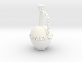 Vase 08311 in White Smooth Versatile Plastic